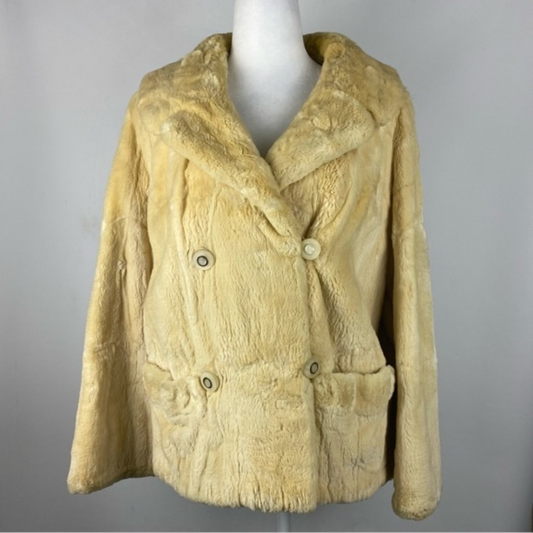 Vintage Lowenthal Furriers Norfolk Womens Mink Coat Medium