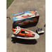 Classic RadioShack Gamma Ray Radio Control Boat W Controller & Battery NoCharger