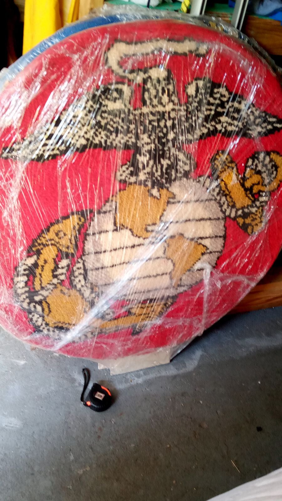 Vintage Marine Corp rug