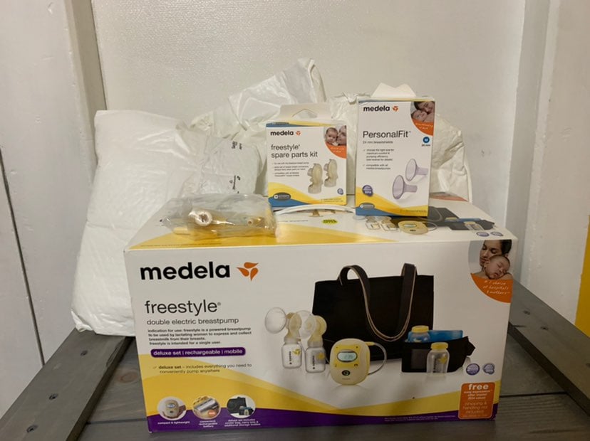 Medela freestyle double electric breastp