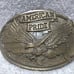 Montana Silversmiths American Pride Flying Eagle Belt Buckle Great Vintage Shape