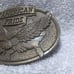 Montana Silversmiths American Pride Flying Eagle Belt Buckle Great Vintage Shape