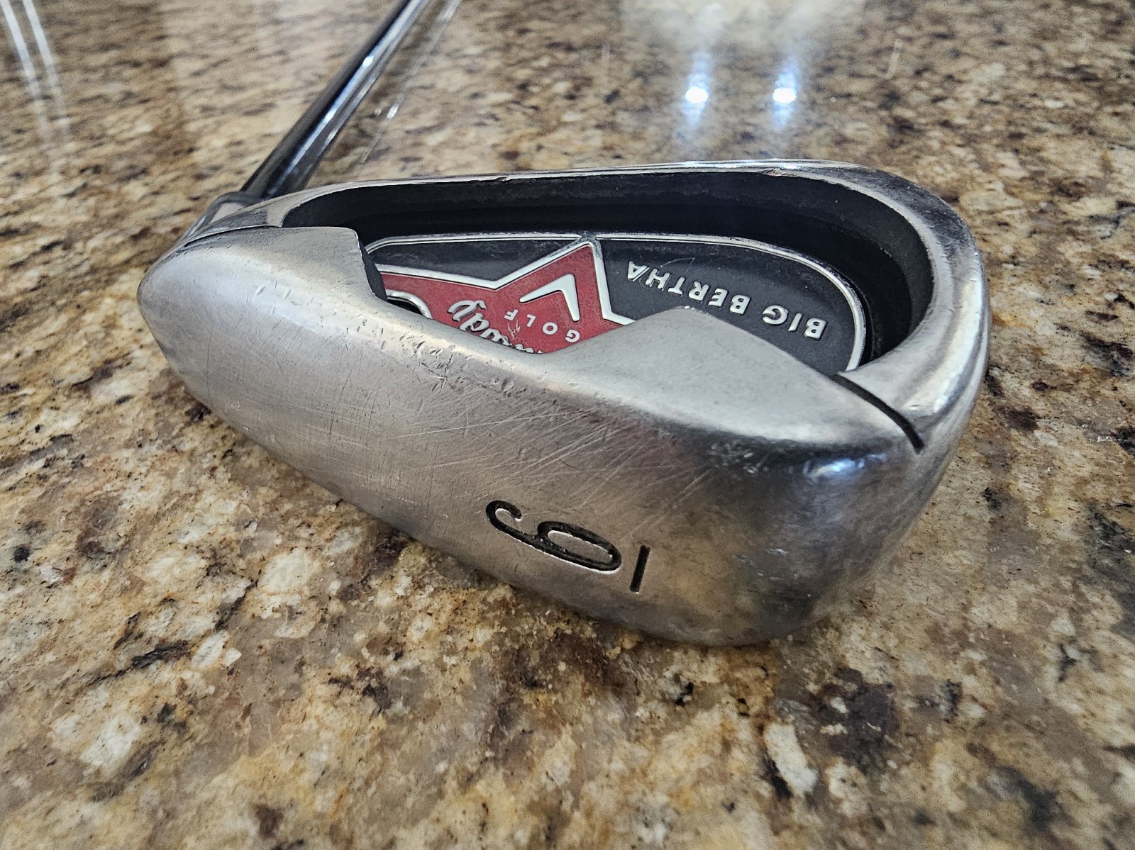 RH 2006 Callaway Big Bertha 6-Iron 75gr Mid/Low Torque Low Kick R-Flex Graphite