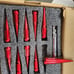 Dynofit red spiked lug nuts set of 20
