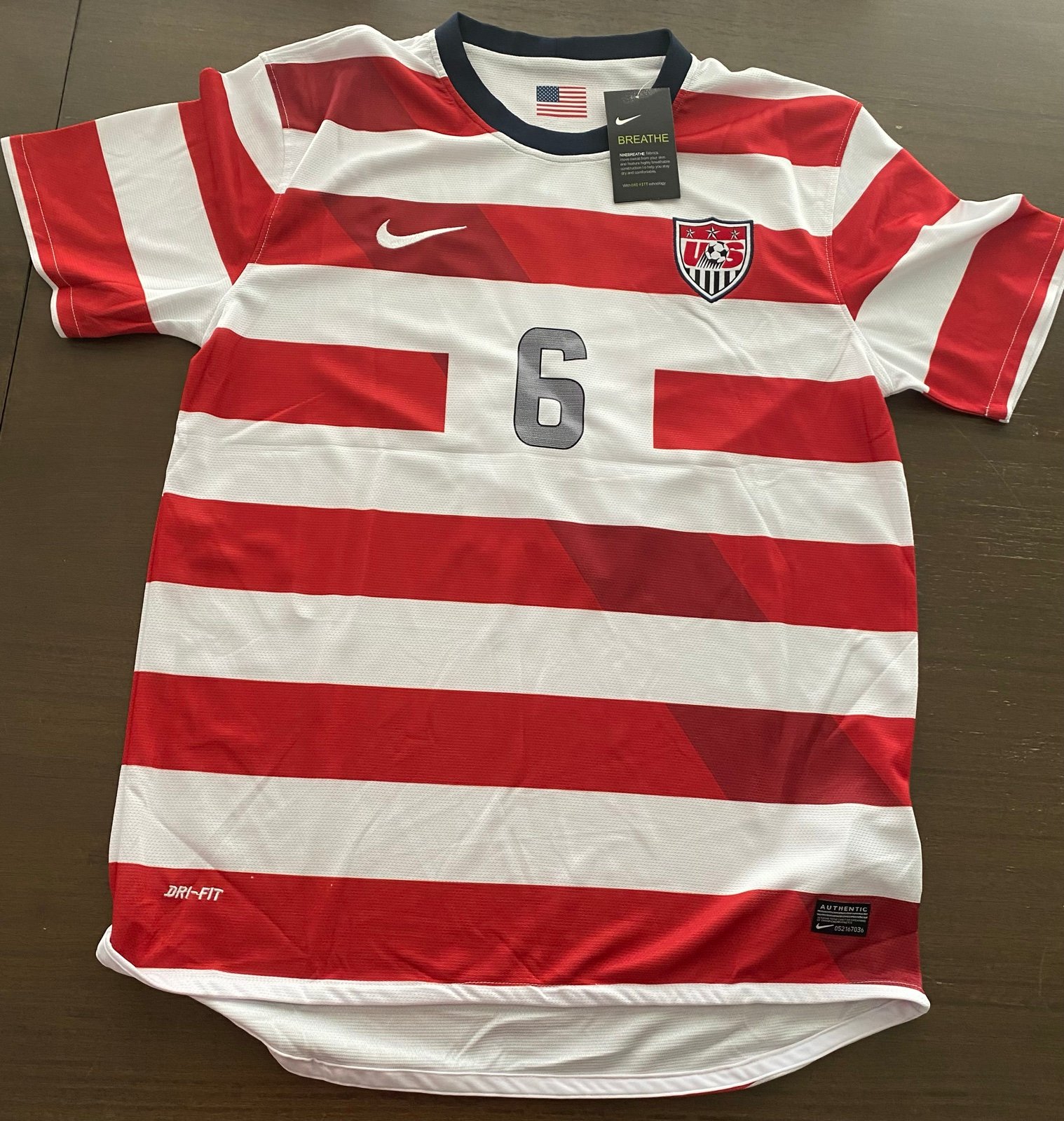 Joe Corona USMNT USA Soccer Nike Jersey NWT 2012 Waldo Men XL Extra Large MLS #6