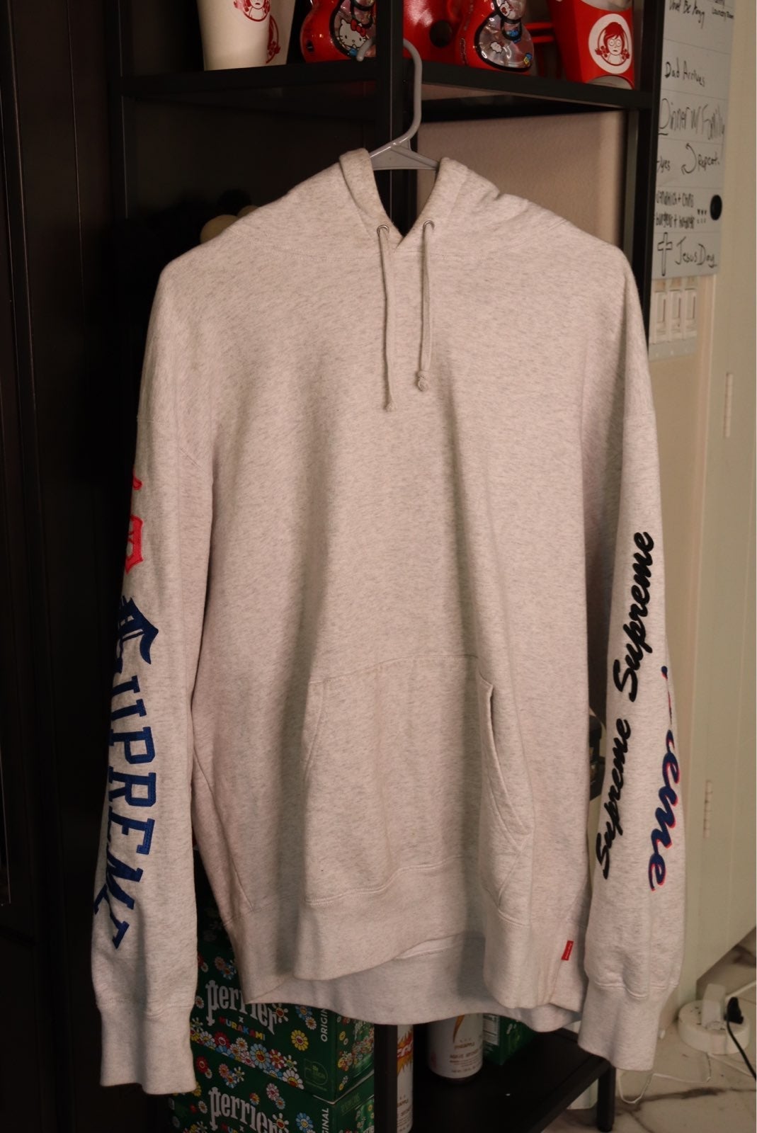 Supreme Multi Color Classic Logo Hoodie