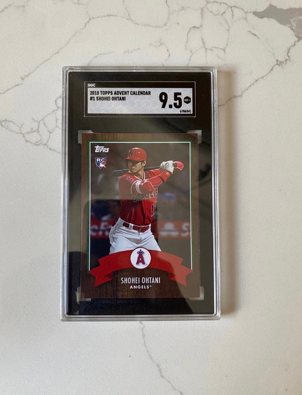 2018 Topps Advent Calendar Shohei Ohtani RC