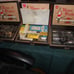 Vintage radios, vacuum tubes, power cord