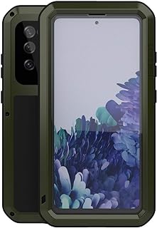 LOVE MEI Rugged Military Case for Galaxy S20 FE 5G - Heavy Duty,