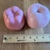 Pink ceramic fruit set of 7 gorgeous!