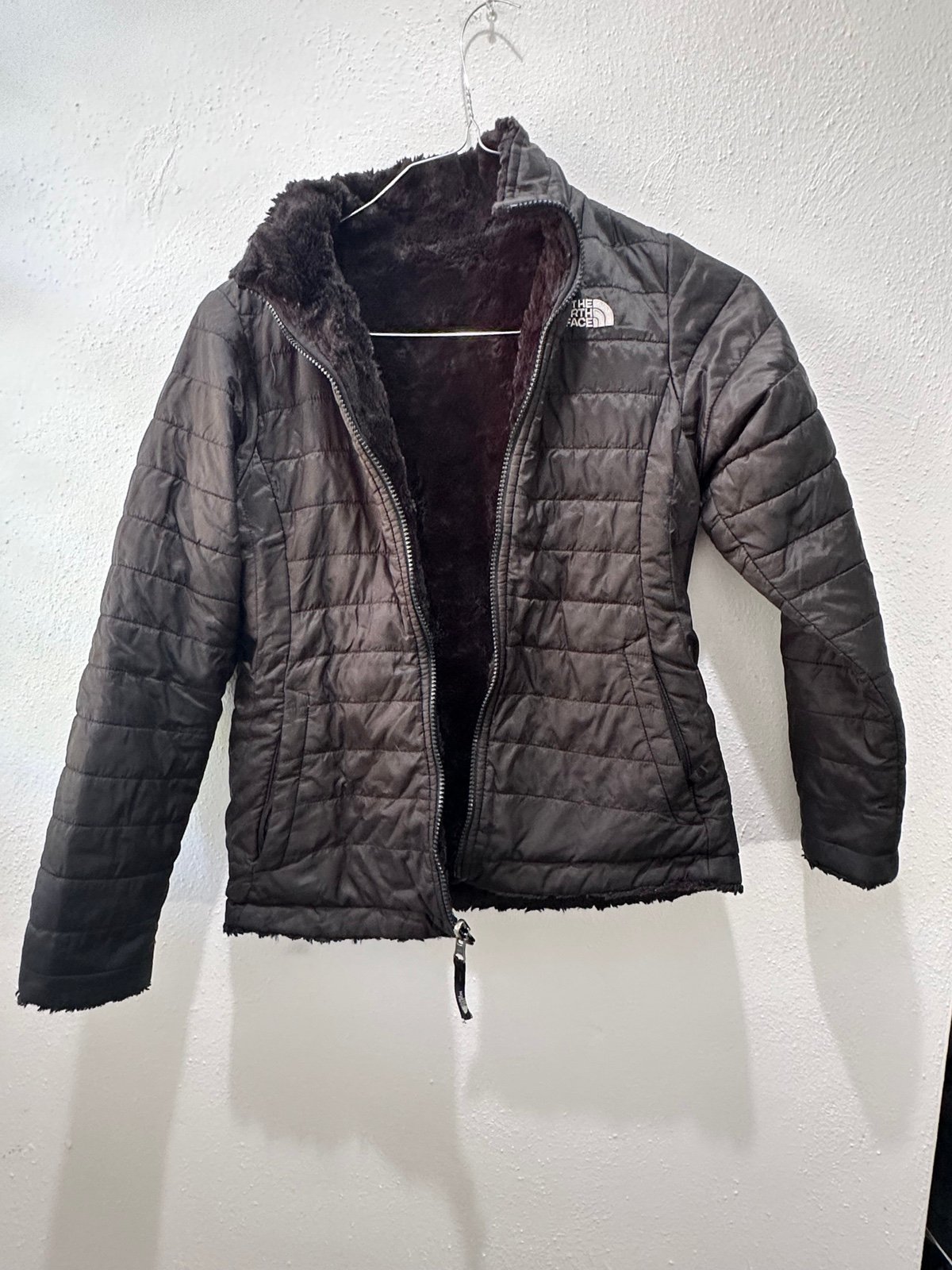 Girls North Face Reversible Jacket