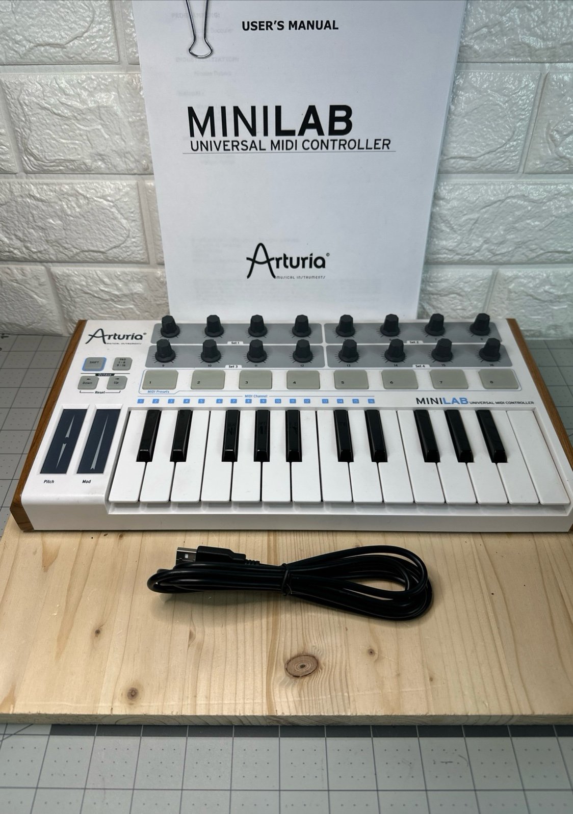 Arturia MiniLab 25-Key MIDI Keyboard Recording Music Production