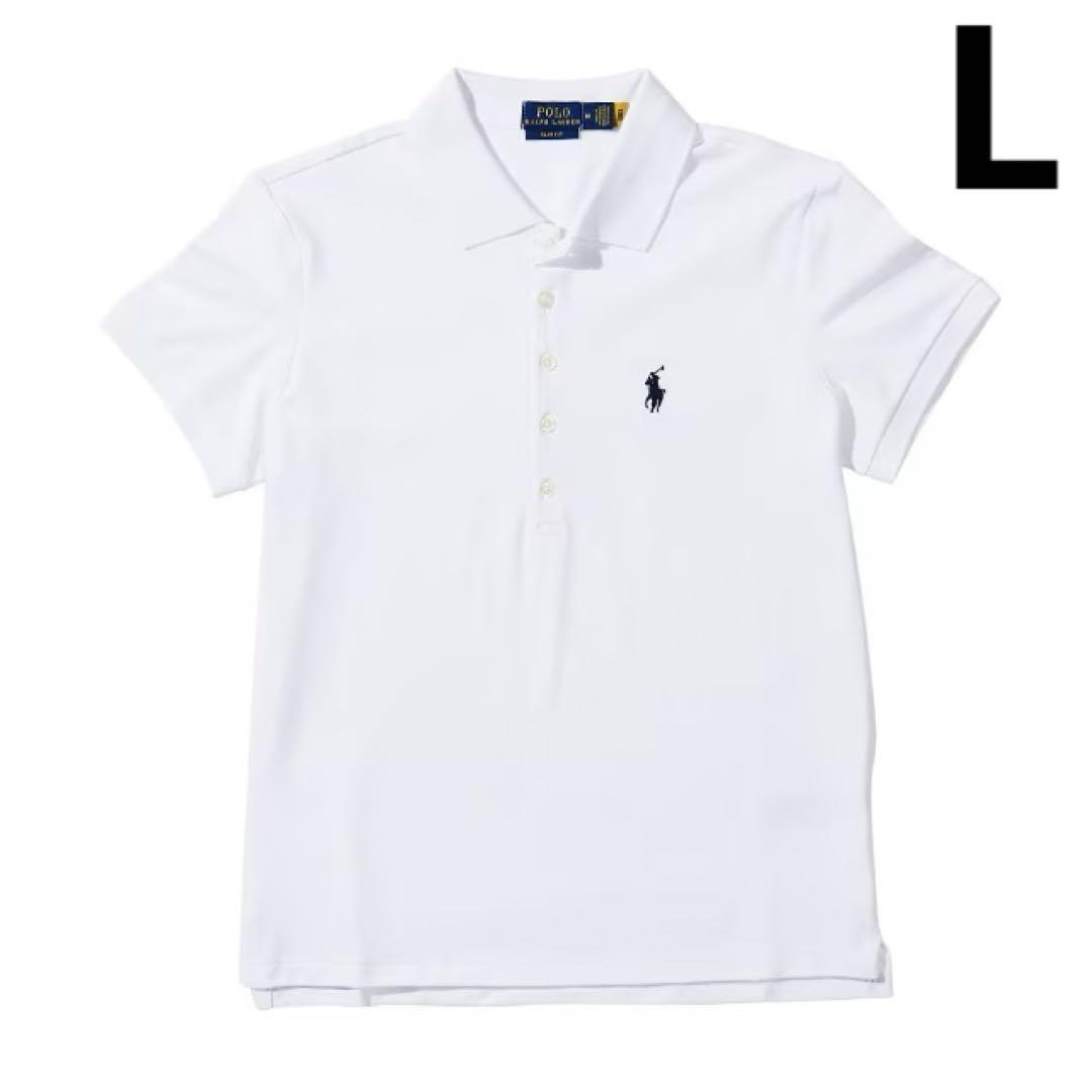 [Brand New Unused] Polo Ralph Lauren Polo Shirt Cotton White L