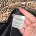 Anine Bing Madeline Python Print Oversized Double Breasted Blazer Tan/Brown XS