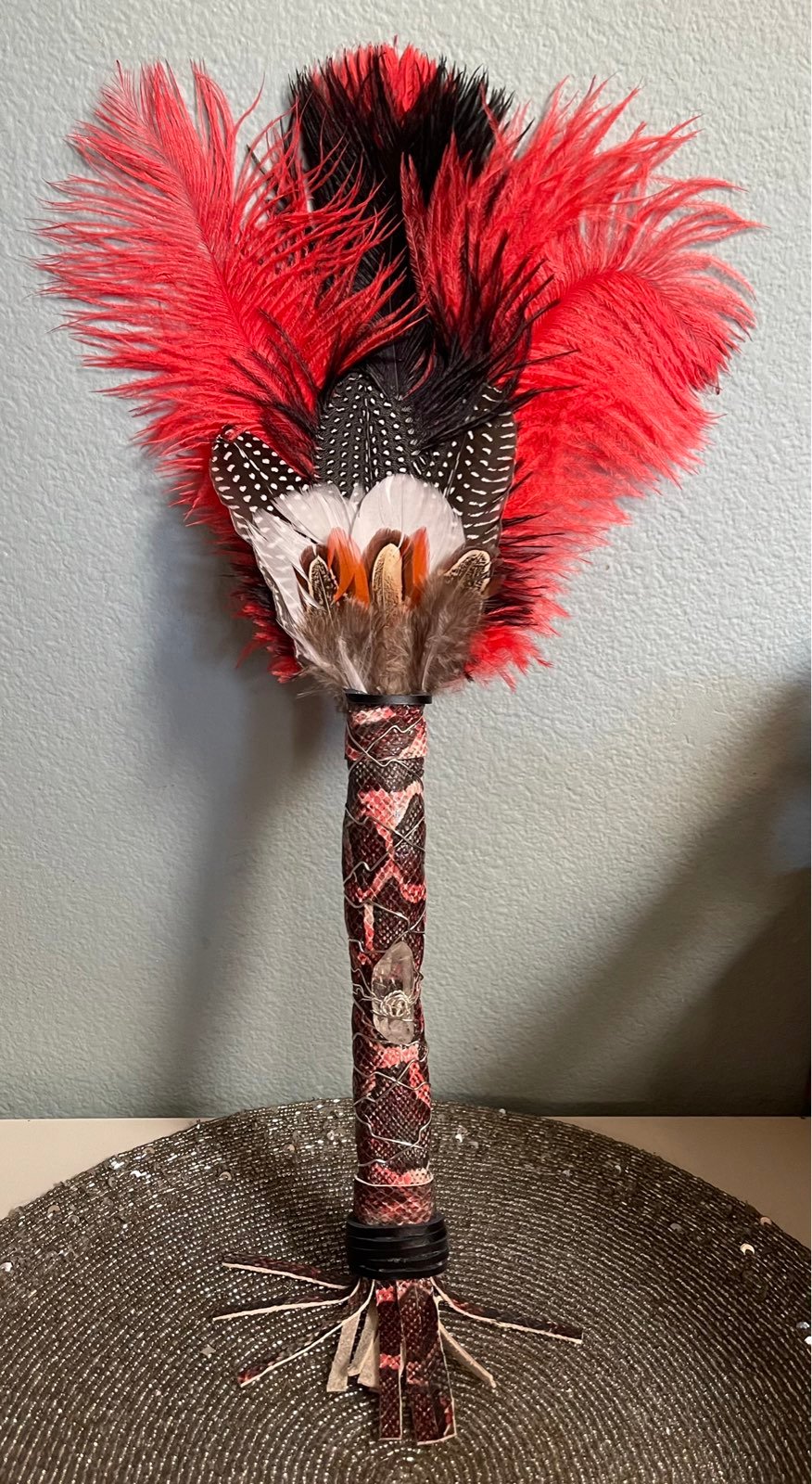 Smudge Fan, Smudging Tool, Witch Wand