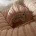 Aritzia Babaton Pink Cropped Turtleneck Sweater