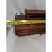 Vtg Fairfax Dresser Desk Valet Jewelry Box Wood Brass, Lined Drawer, Bedroom