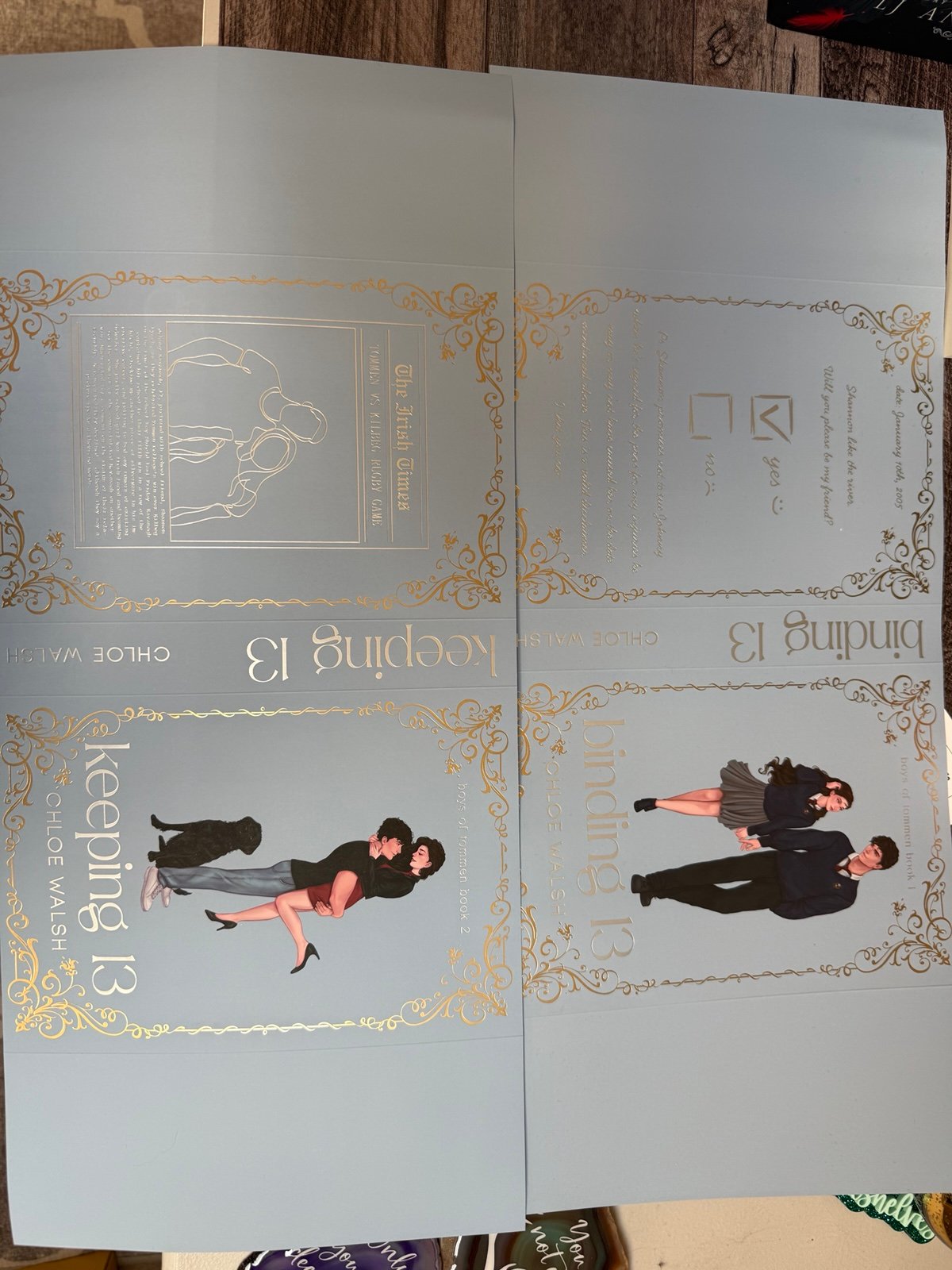 Eternal embers Brand new Binding and Keeping 13 dust jackets