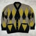 JOURNAL STANDARD Argyle Mohair Cardigan - Grunge