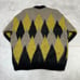 JOURNAL STANDARD Argyle Mohair Cardigan - Grunge