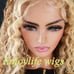 Honey Blonde WAater Wave Lace Wig