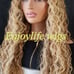 Honey Blonde WAater Wave Lace Wig