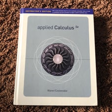 Applied calculus 5e