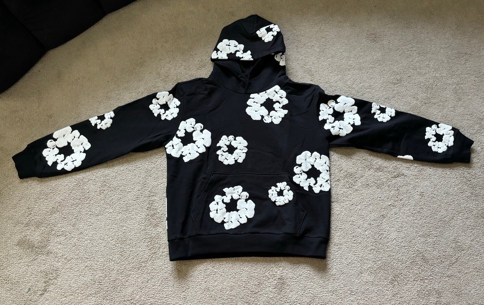 Black Denim Tears Hoodie