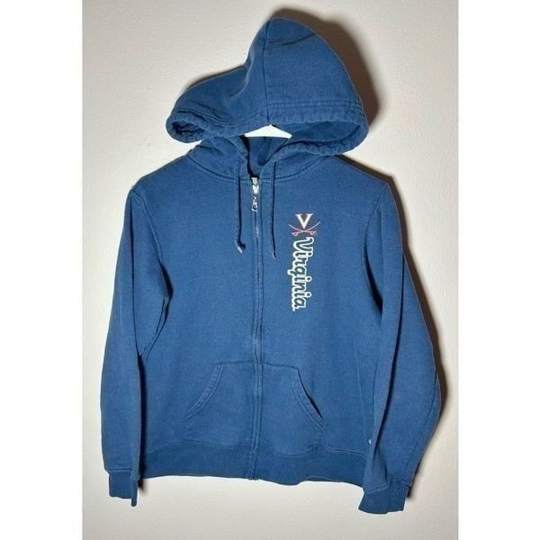 Vintage Virginia Cavaliers UVA Women’s Starter Full Zip Hoodie Sz Large