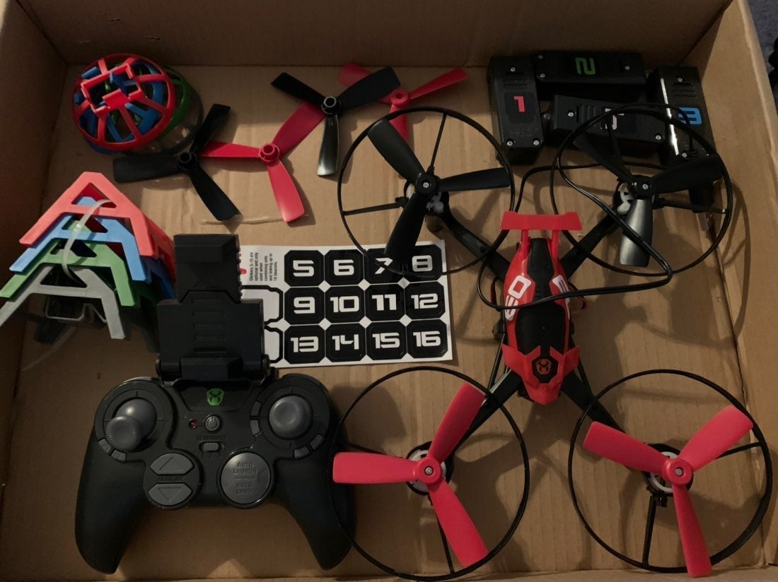 Sky Viper Red Hover Racer Drone by Sky R