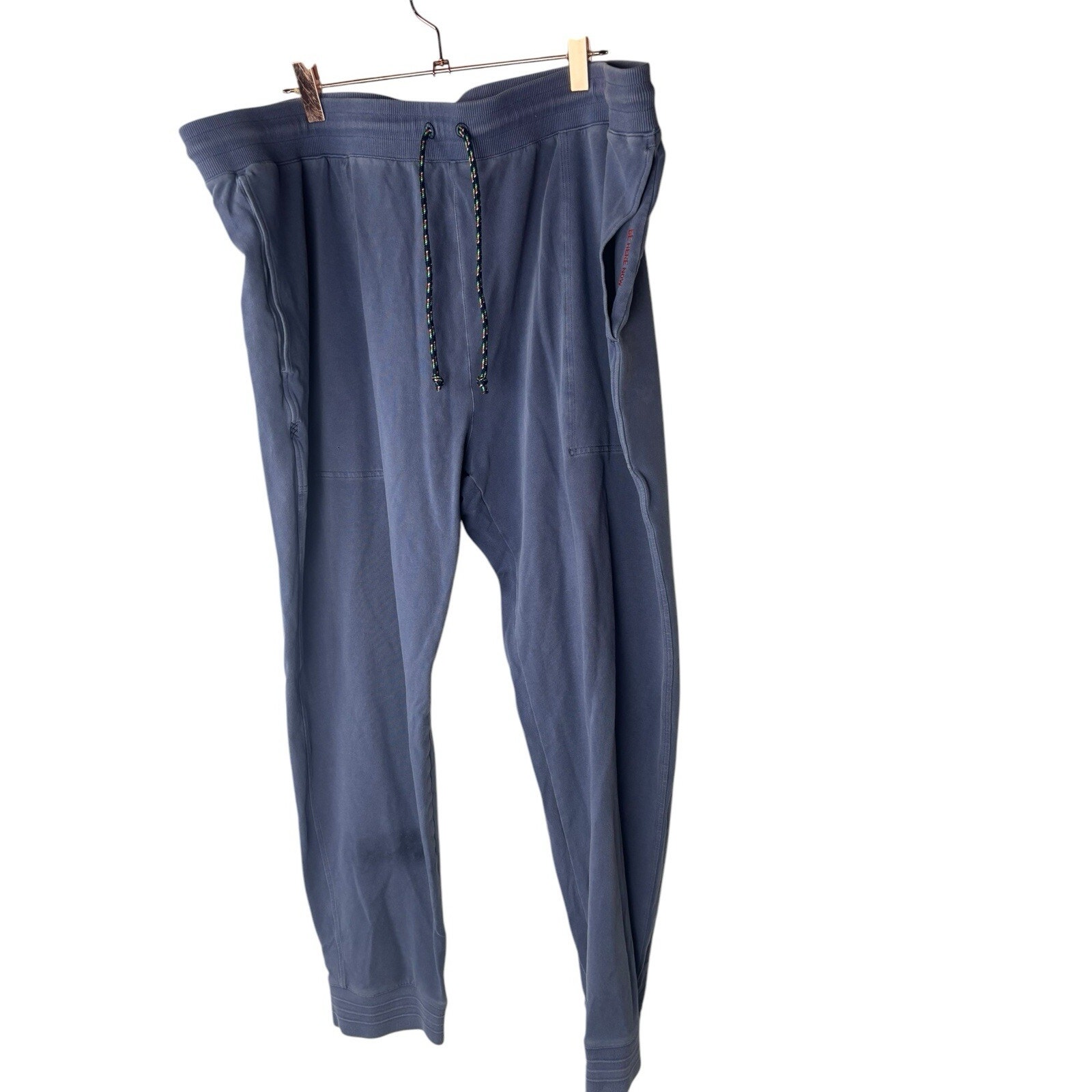 Rhone Jogger Sweatpants Mens 2XL (XXL)Drawstring Pockets Blue Lounge Athleisure