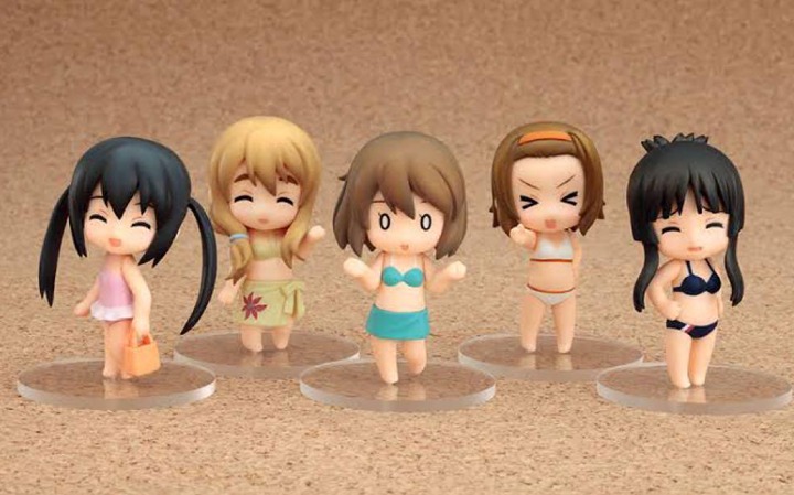 Nendoroid Petit k-on Swimsuit complete Good Smile Company Figure Set of 5