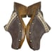 Very Volatile Brown Suede Leather Vintage Y2K Clogs Mules Shoes Womens 8 Slip On