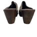 Very Volatile Brown Suede Leather Vintage Y2K Clogs Mules Shoes Womens 8 Slip On
