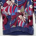 Vintage Y2K Medium Floral Lucky Brand Full Zip 3/4 Sleeve Boho Hoodie Jacket X11