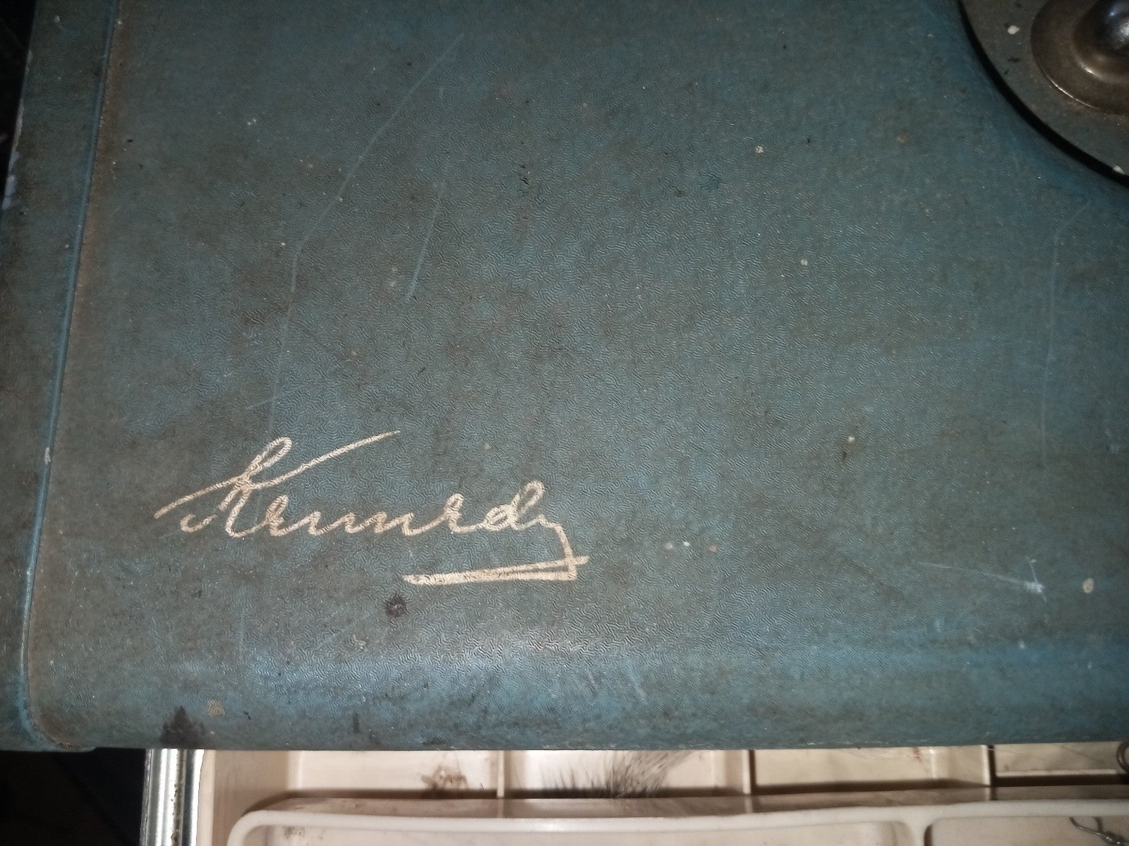 1958 Kennedy fishing box
