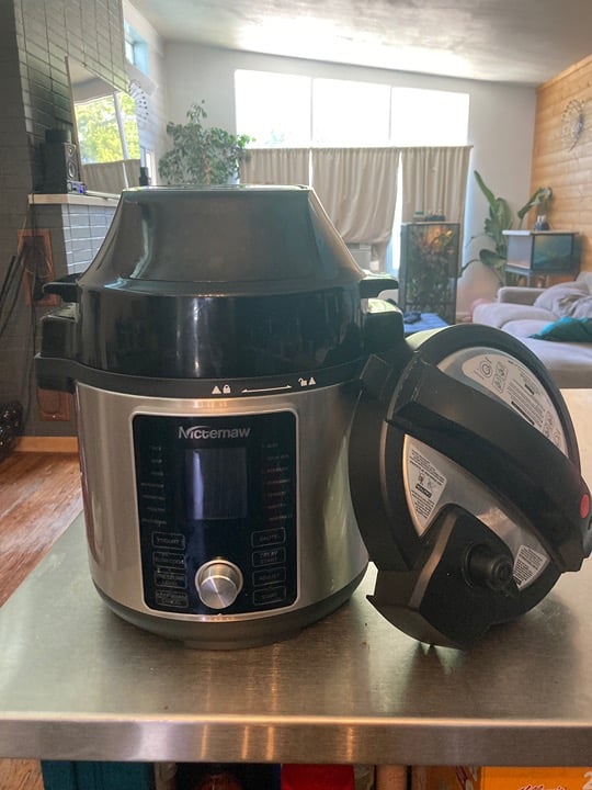 Nictemaw Electric Pressure Cooker and Air Fryer