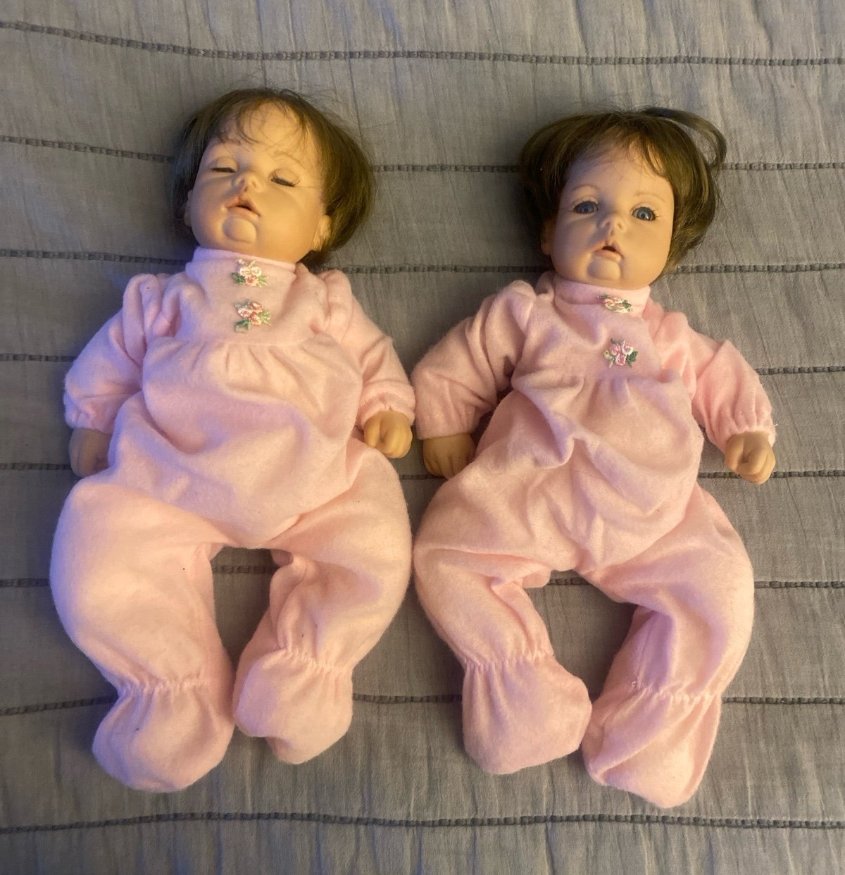 Twin Baby China Dolls