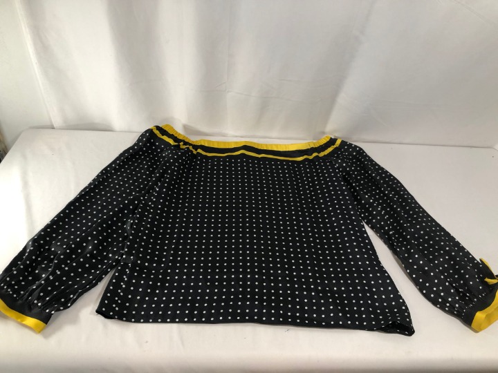 Bailey 44 Women's Tabernacle Dot Print Off The Shoulder Top
