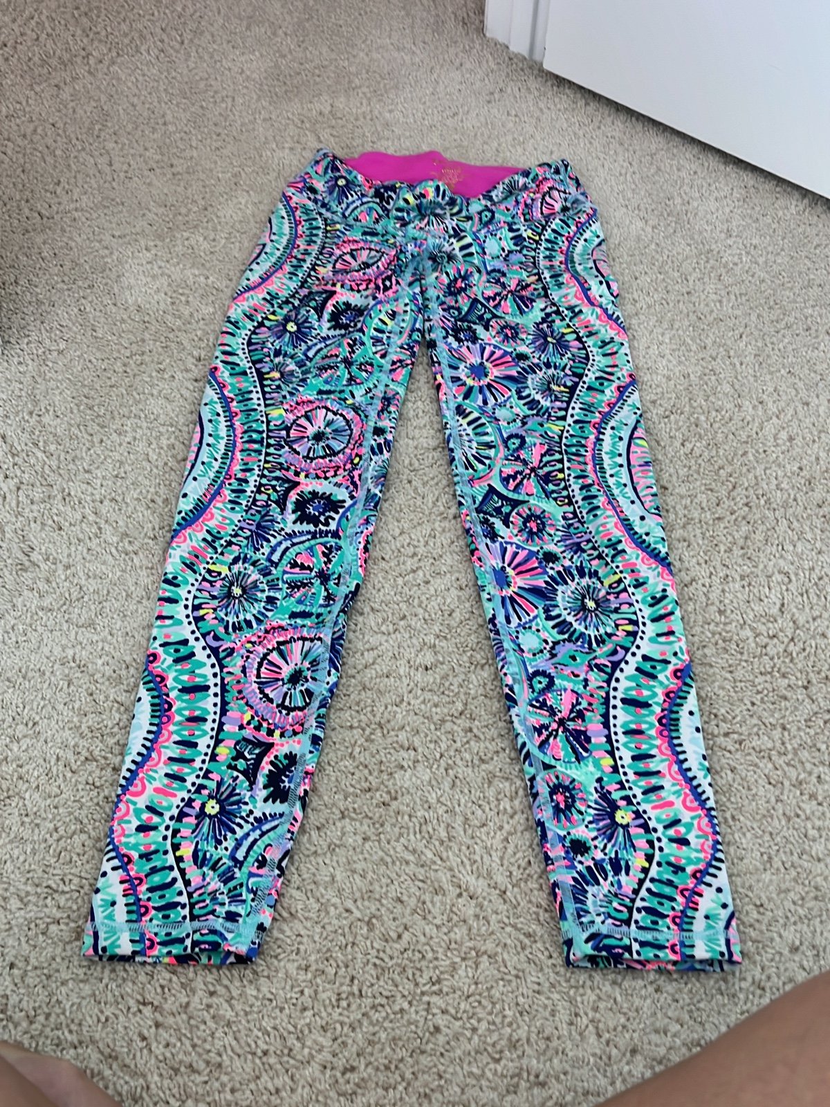 Lilly Pulitzer Luxletic leggings multi the swim xs