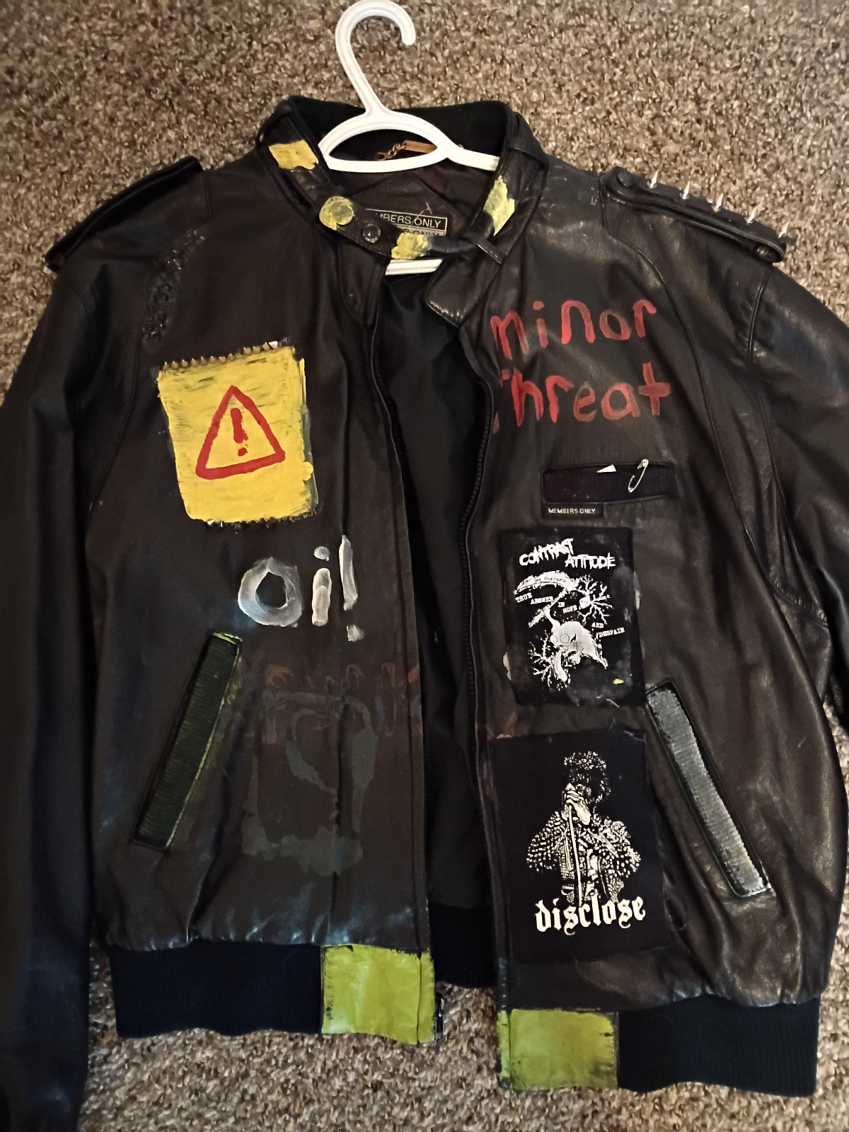 Crust punk jacket