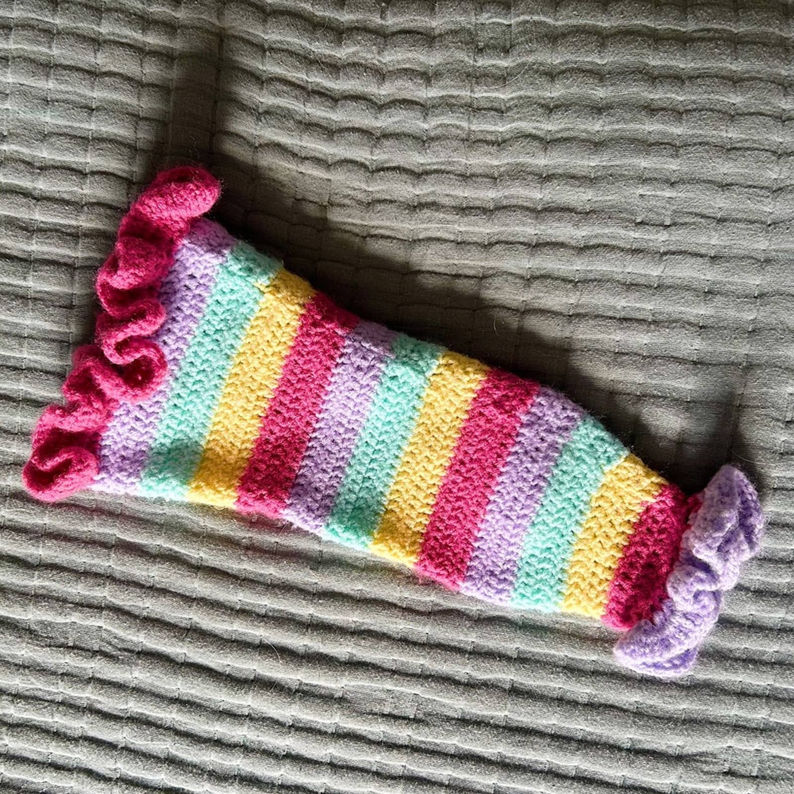 Handmade Crocheted Mermaid Tail for Newborn Baby’s First Outfit
