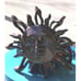 Sun Face & Rays Decorative Cast Metal Outdoor Garden Hose Hanger