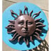 Sun Face & Rays Decorative Cast Metal Outdoor Garden Hose Hanger