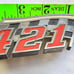 Vintage 421 Car Emblem
