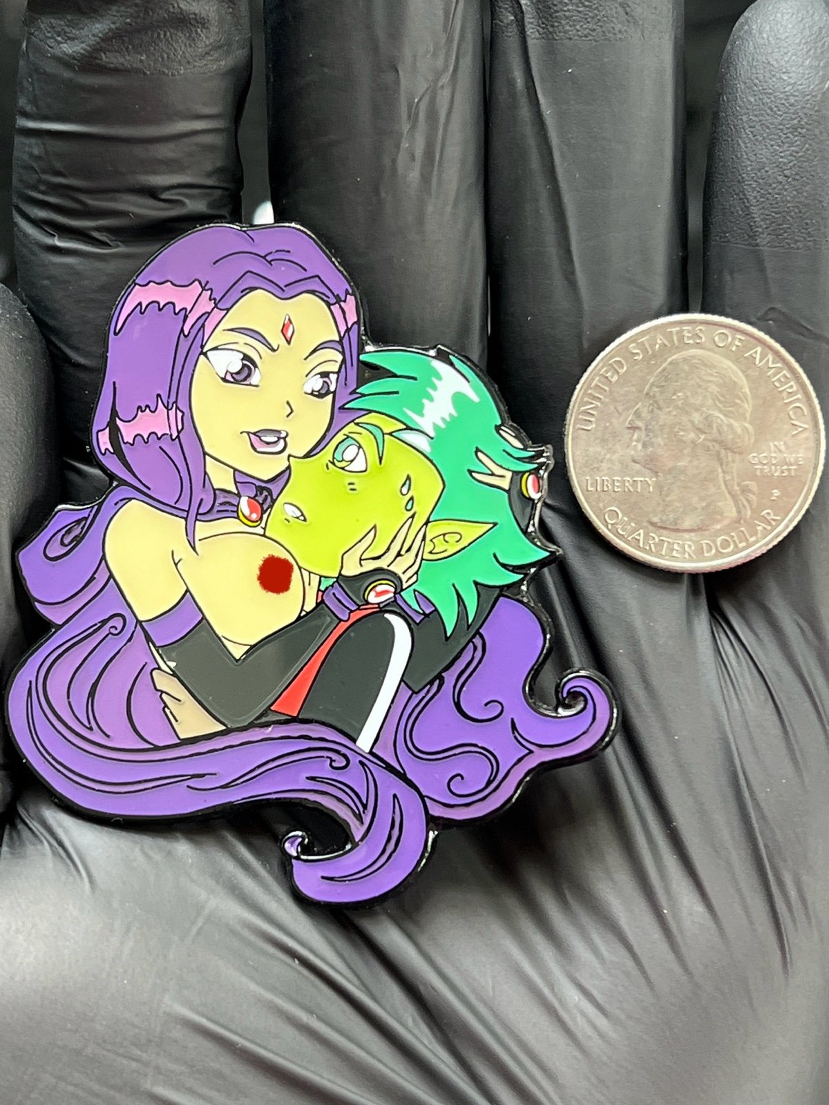 Raven Lewd Pin