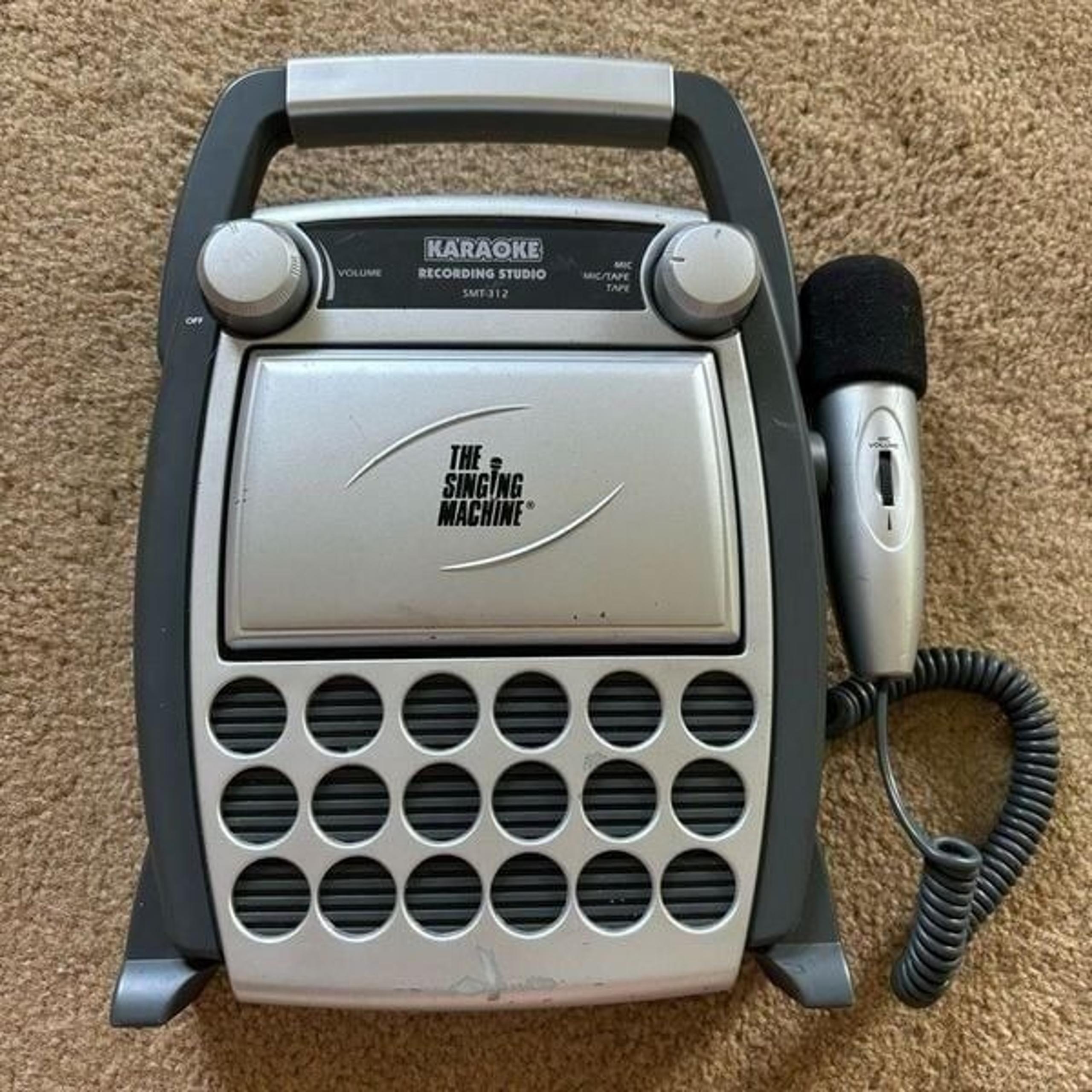 The Singing Machine Karaoke Recording Studio SMT-312 *READ*