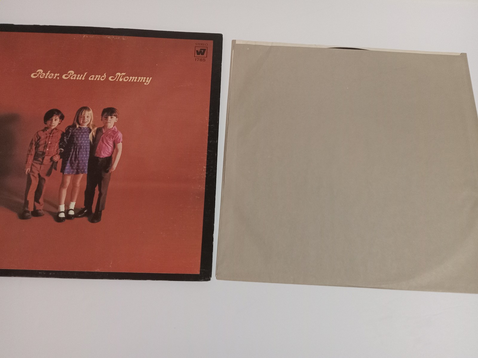 Peter, Paul and Mommy, original WS-1785 vinyl LP record album - detail