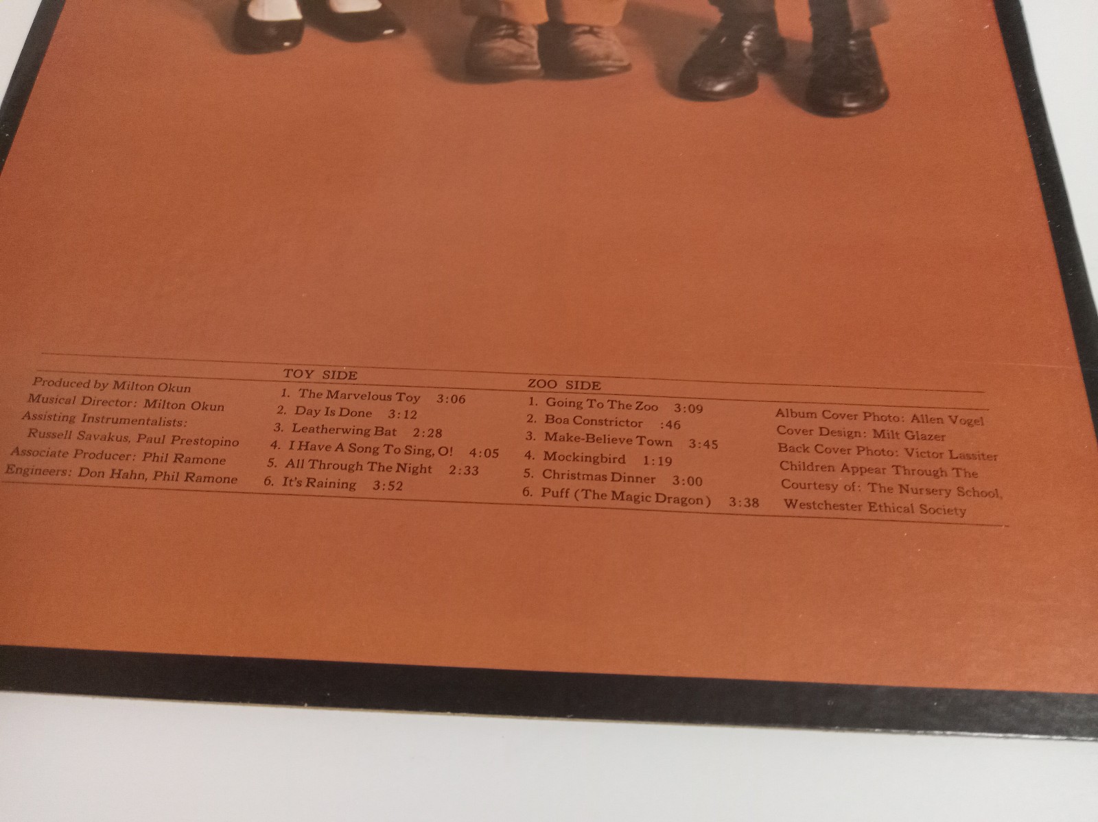 Peter, Paul and Mommy, original WS-1785 vinyl LP record album - detail