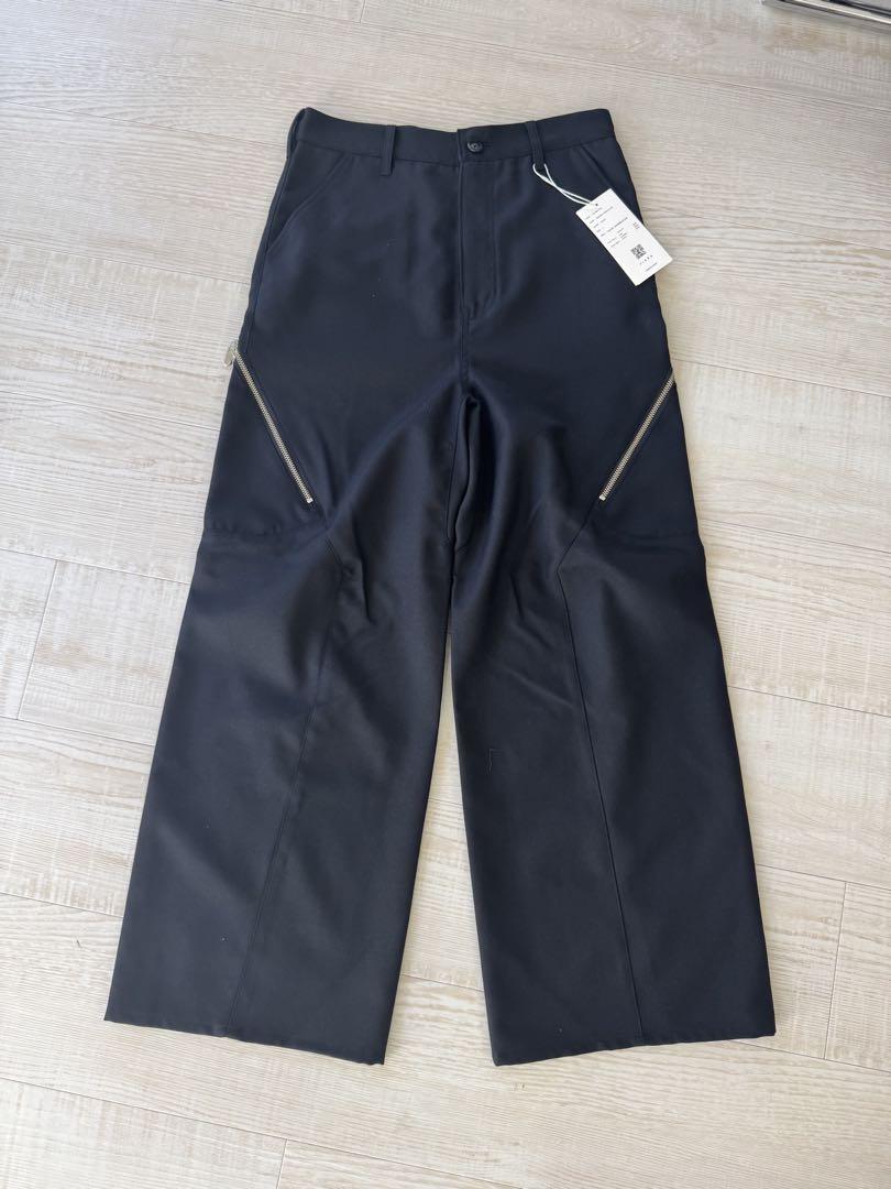 JIEDA/ジエダ DRAPING OVER DENIM PANTS BLACK 通販 商品ページ
